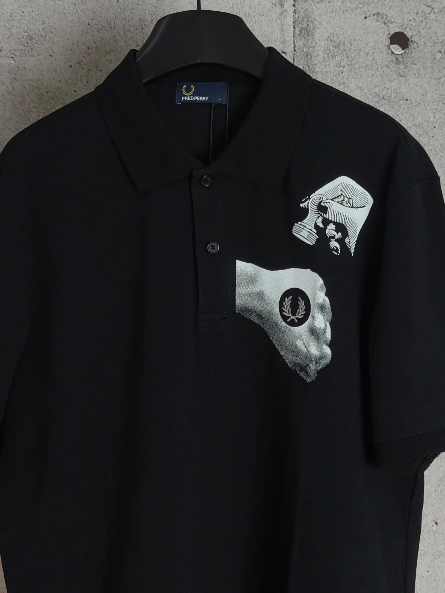 P180 Real shot quality High version PF wheat ear embroidered polo shirt lapel short sleeves High-end quality Complete with three labels, comfortable and breathable, classic and simple, exquisite and fashionable, details show high-end quality Color: black Size: M-XXL